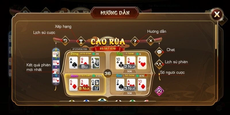 Luật chơi game bài Cào Rùa BET88 chuẩn xác nhất