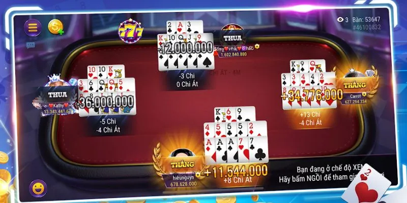 Phương pháp xếp thú phé thủ đặc biệt dễ áp dụng trong game bài