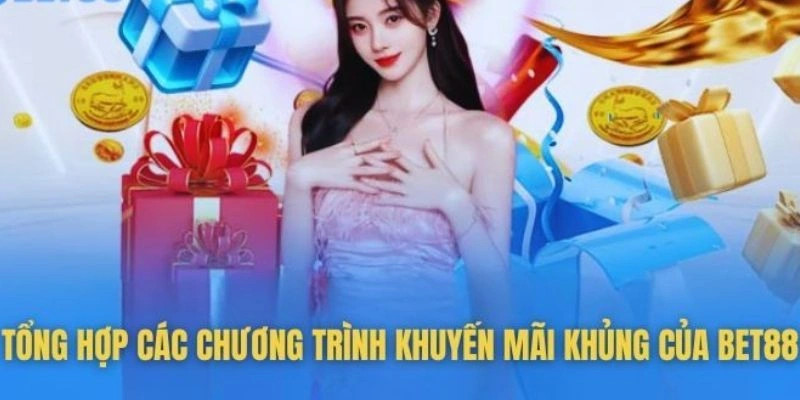 Tổng hợp khuyến mãi bet88 cực khủng